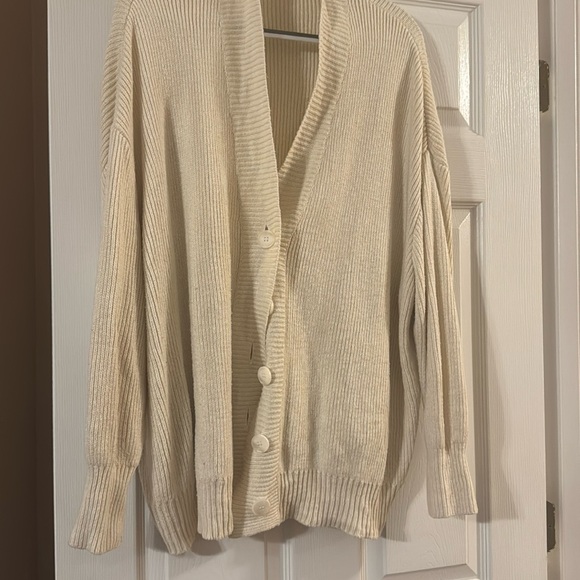 WEWOREWHAT oversized Cardigan - Picture 1 of 2